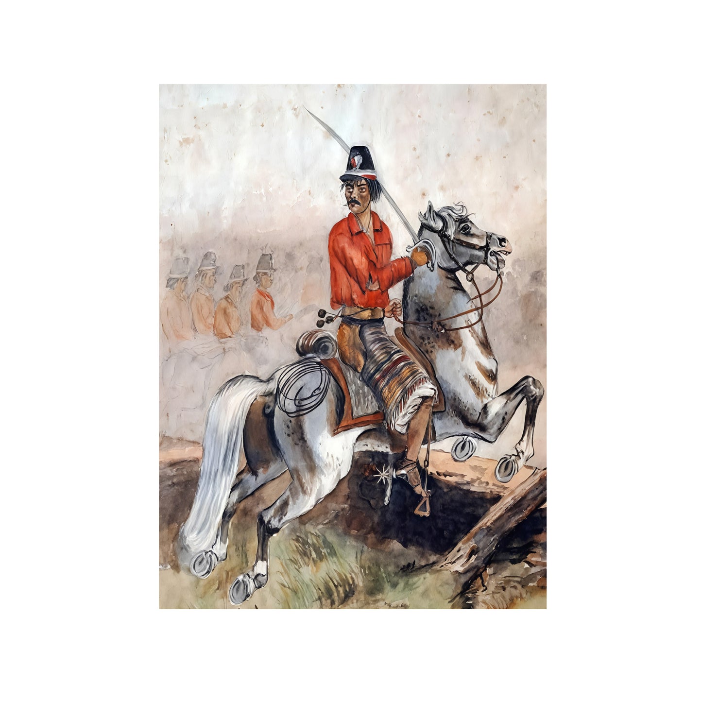 SOLDADO DE CABALLERIA PARAGUAYA