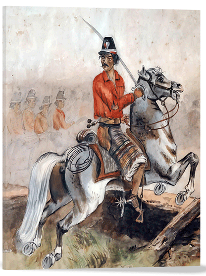 SOLDADO DE CABALLERIA PARAGUAYA