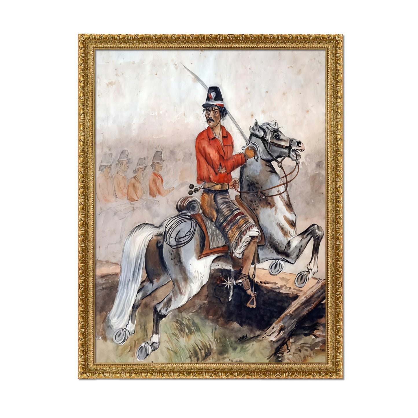 SOLDADO DE CABALLERIA PARAGUAYA