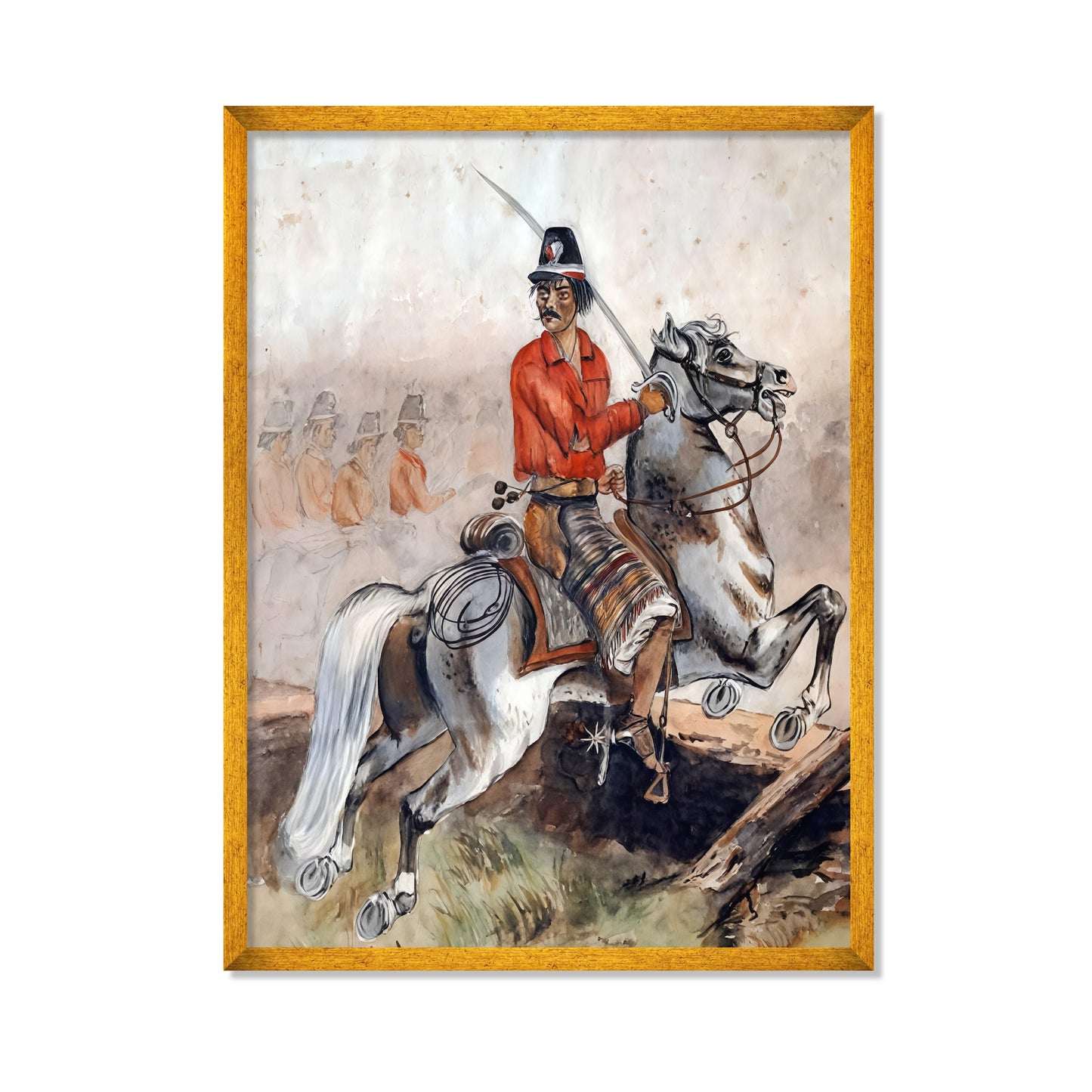 SOLDADO DE CABALLERIA PARAGUAYA