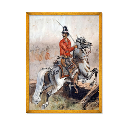 SOLDADO DE CABALLERIA PARAGUAYA