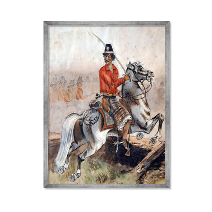 SOLDADO DE CABALLERIA PARAGUAYA