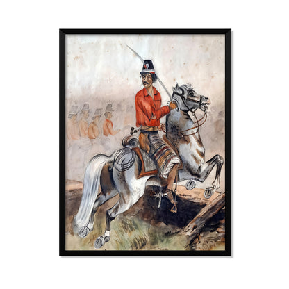 SOLDADO DE CABALLERIA PARAGUAYA