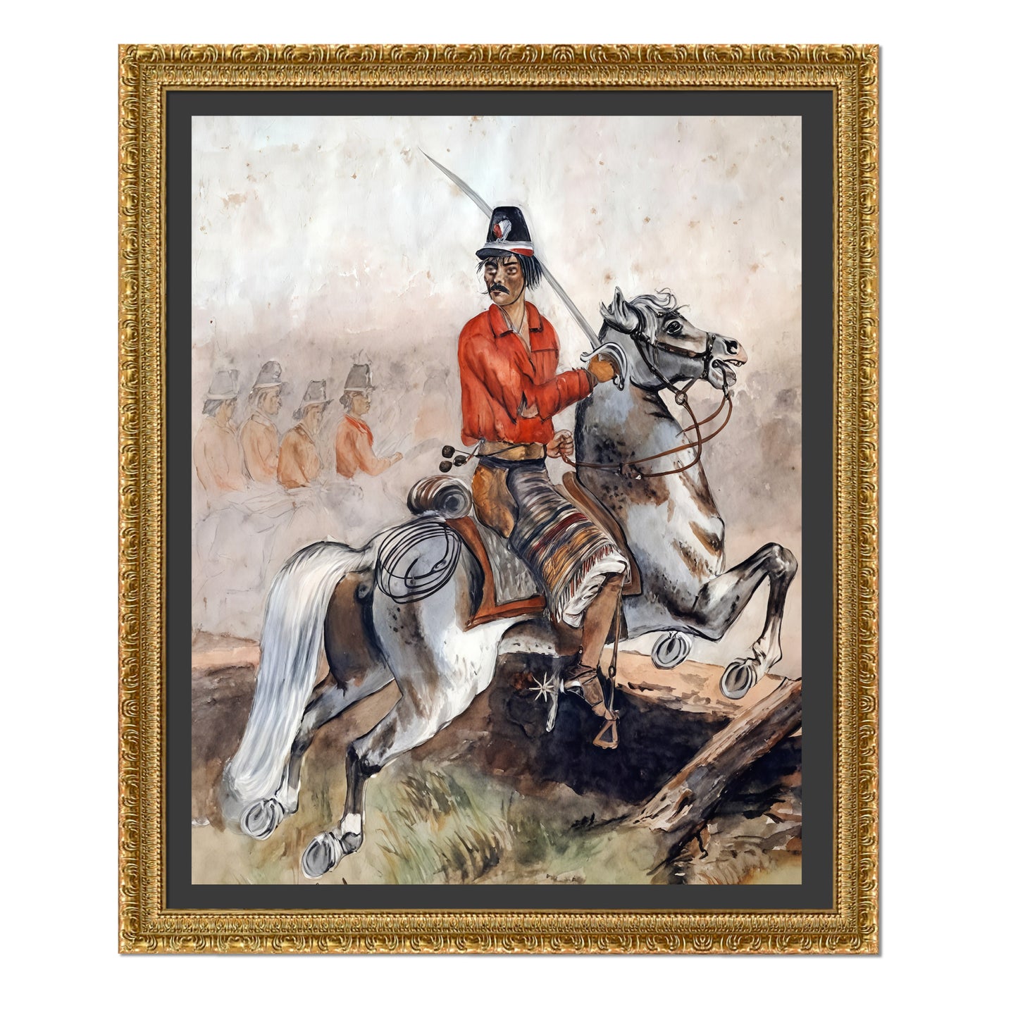 SOLDADO DE CABALLERIA PARAGUAYA