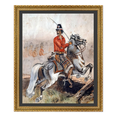 SOLDADO DE CABALLERIA PARAGUAYA