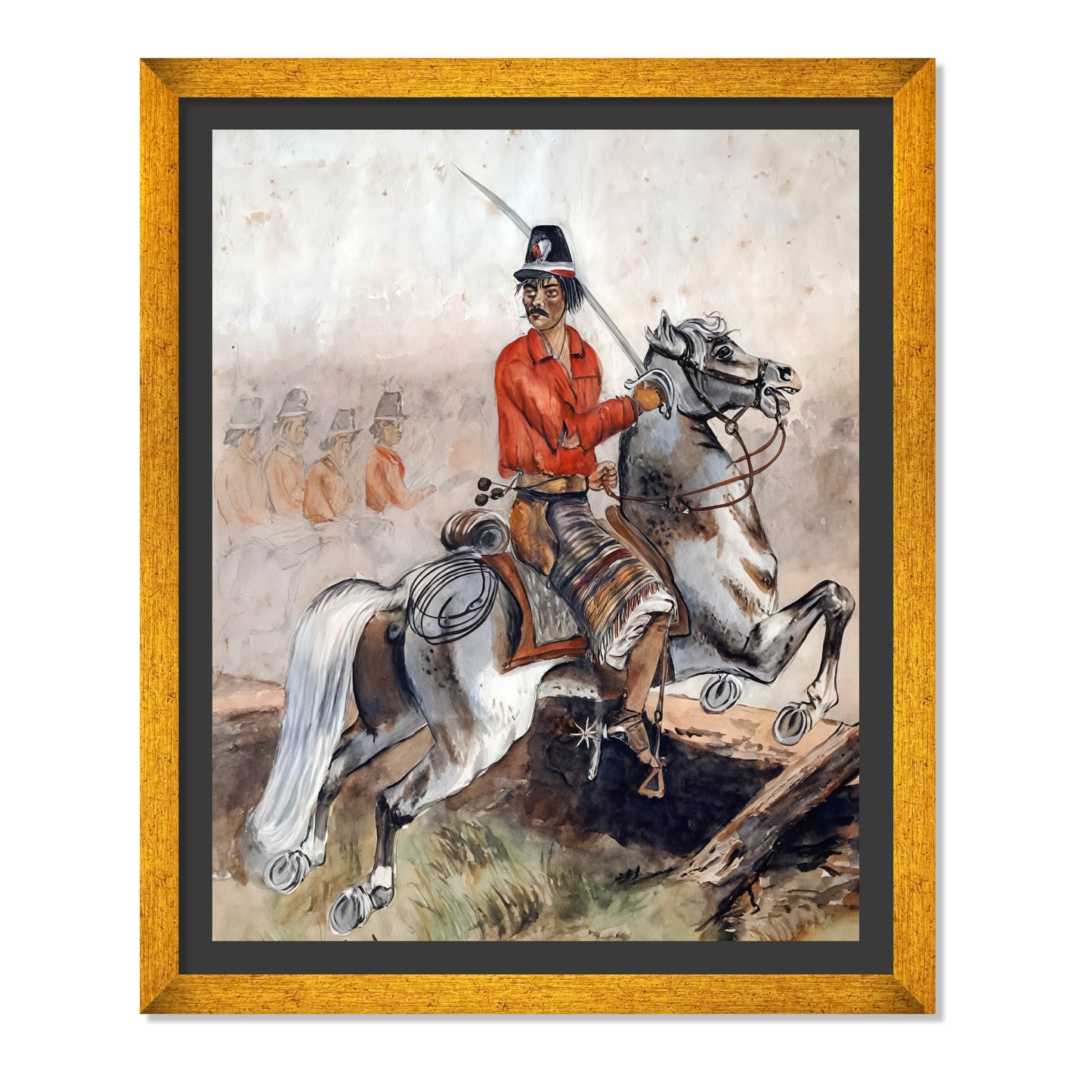 SOLDADO DE CABALLERIA PARAGUAYA