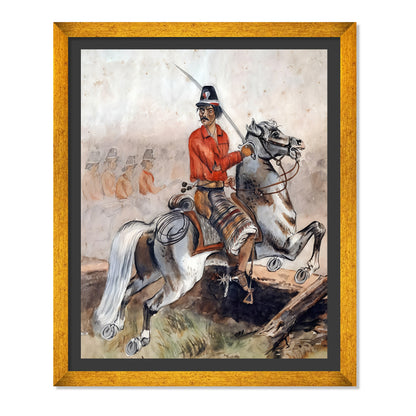 SOLDADO DE CABALLERIA PARAGUAYA