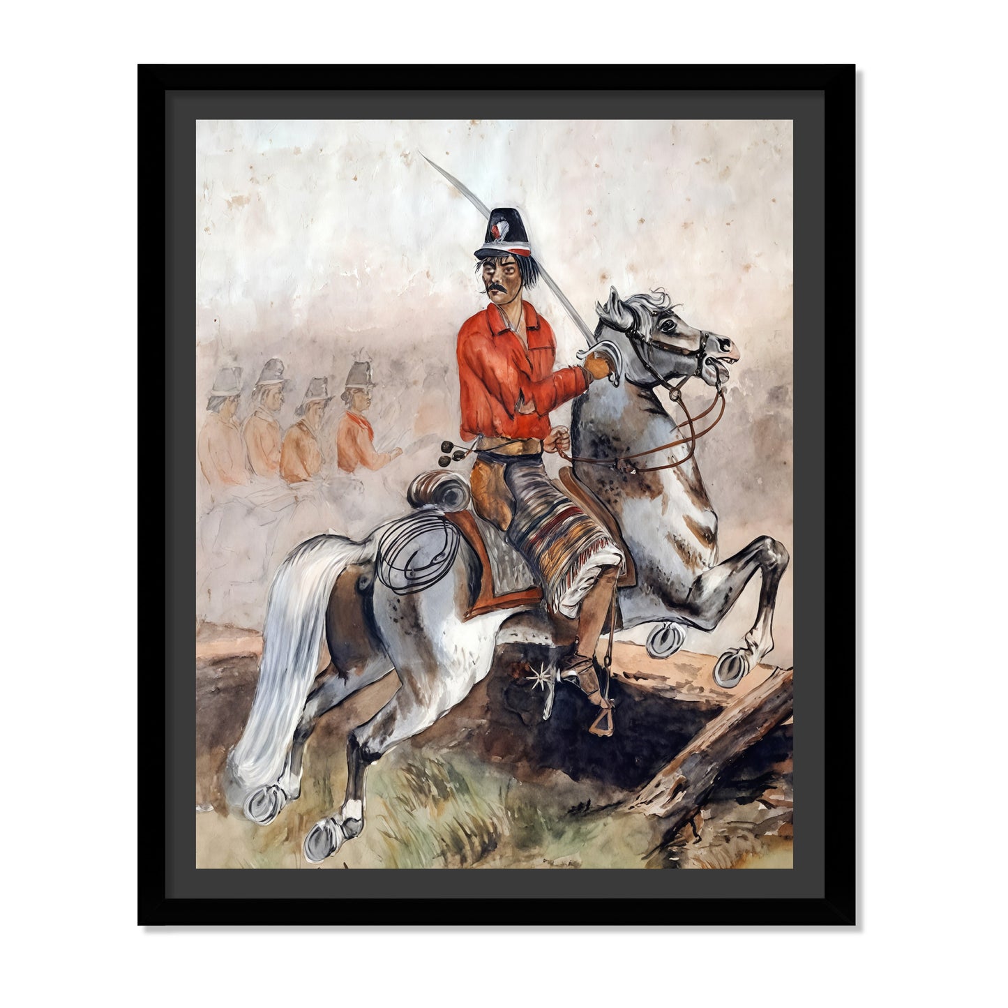 SOLDADO DE CABALLERIA PARAGUAYA