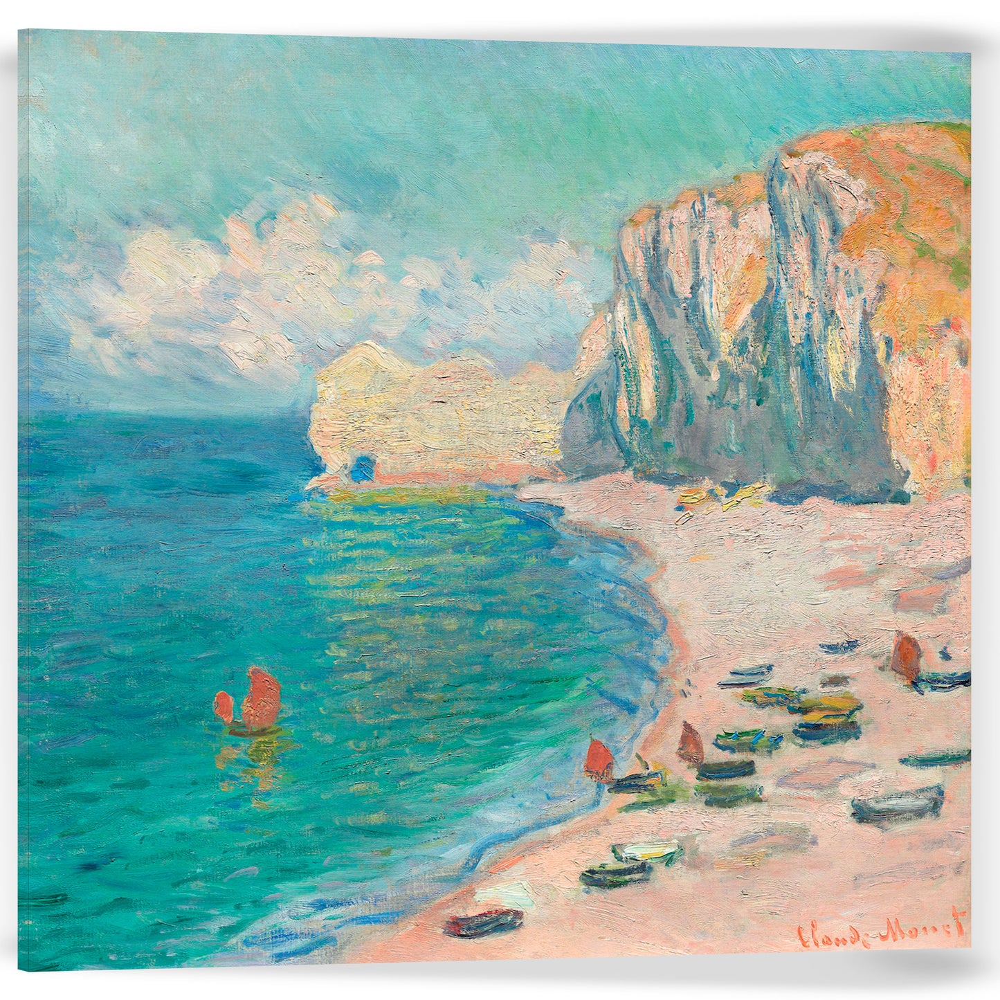 ÉTRETAT: LA PLAYA Y LA FALAISE D'AMONT