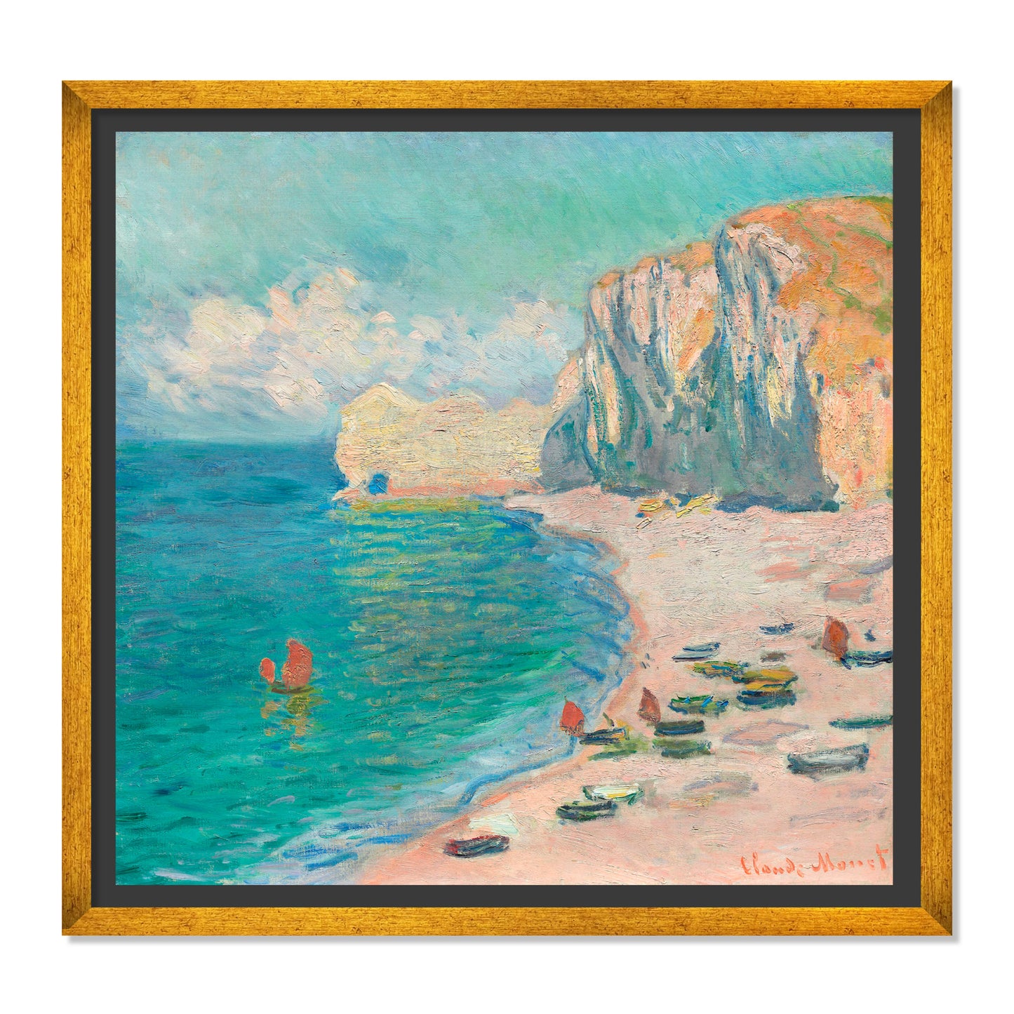 ÉTRETAT: LA PLAYA Y LA FALAISE D'AMONT