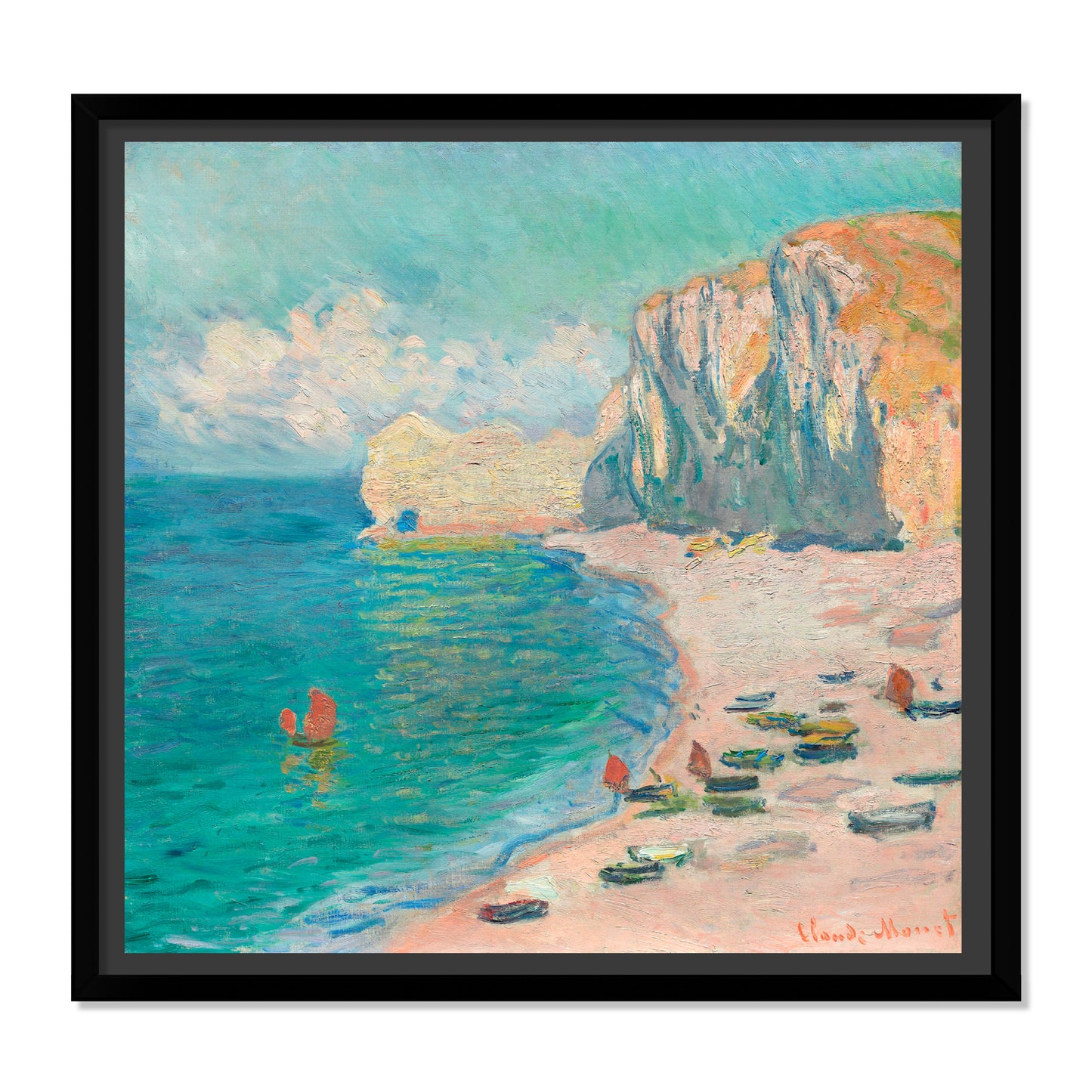 ÉTRETAT: LA PLAYA Y LA FALAISE D'AMONT