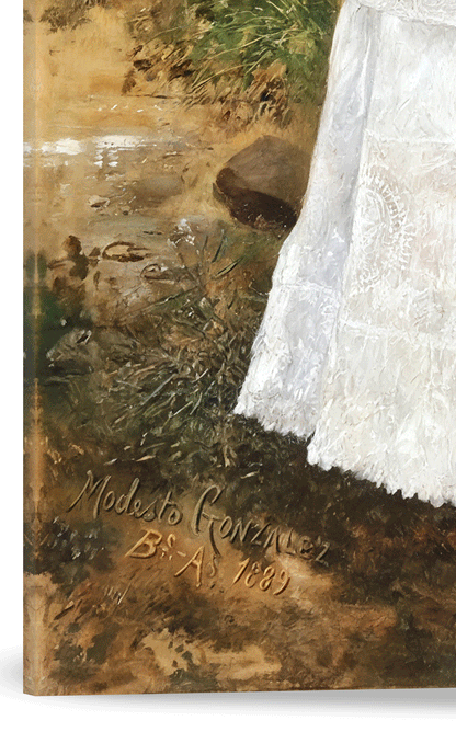 MUJER PARAGUAYA CON CANTARO