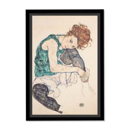 RETRATO DE MUJER SENTADA