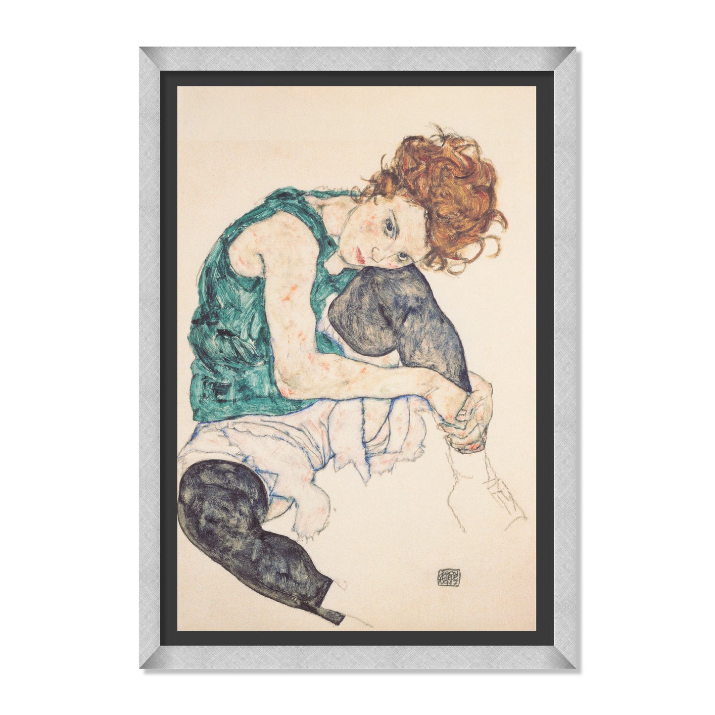 RETRATO DE MUJER SENTADA