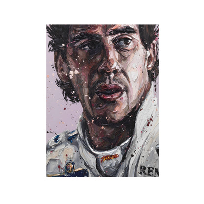 RETRATO DE AYRTON SENNA