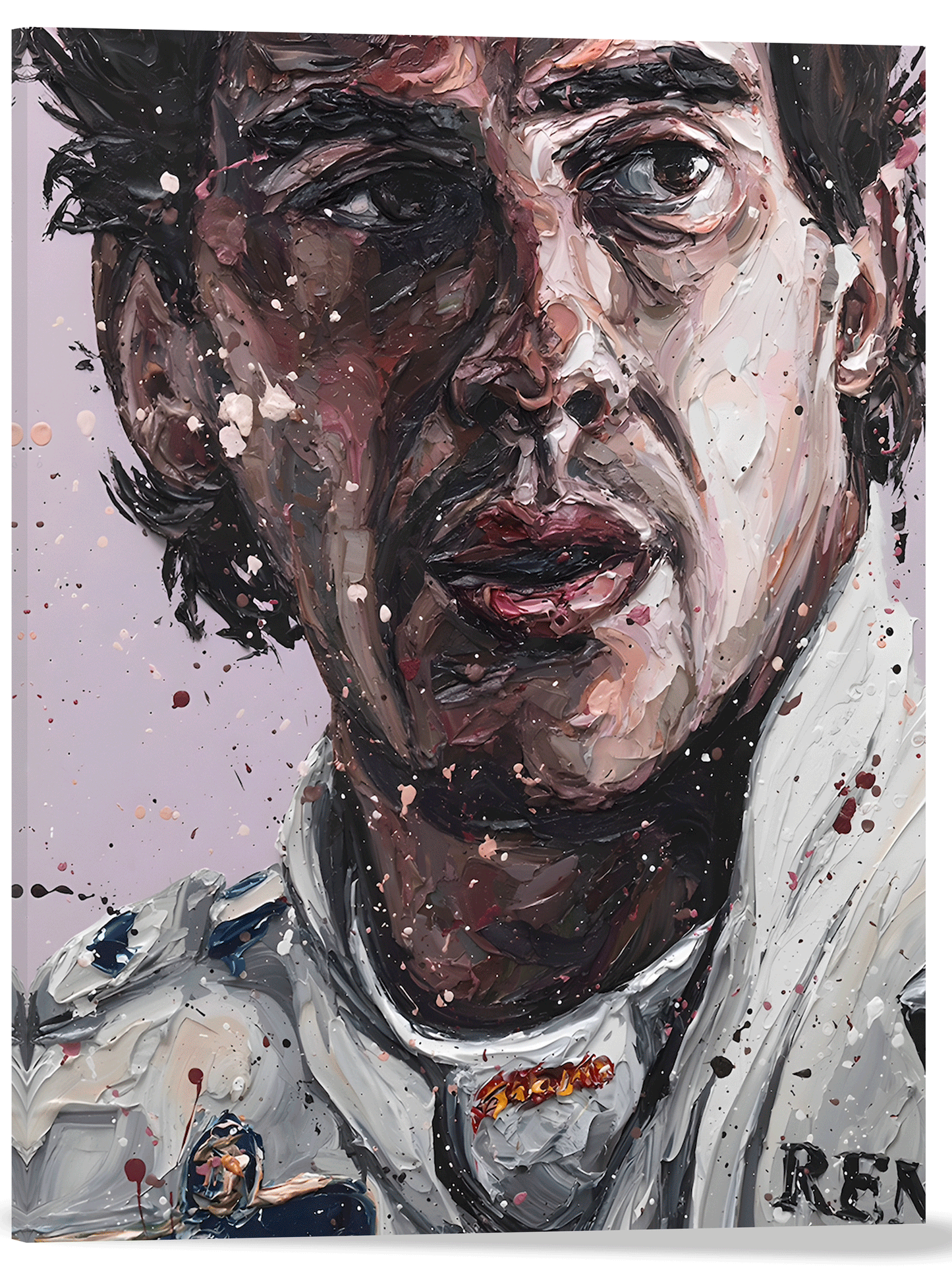 RETRATO DE AYRTON SENNA
