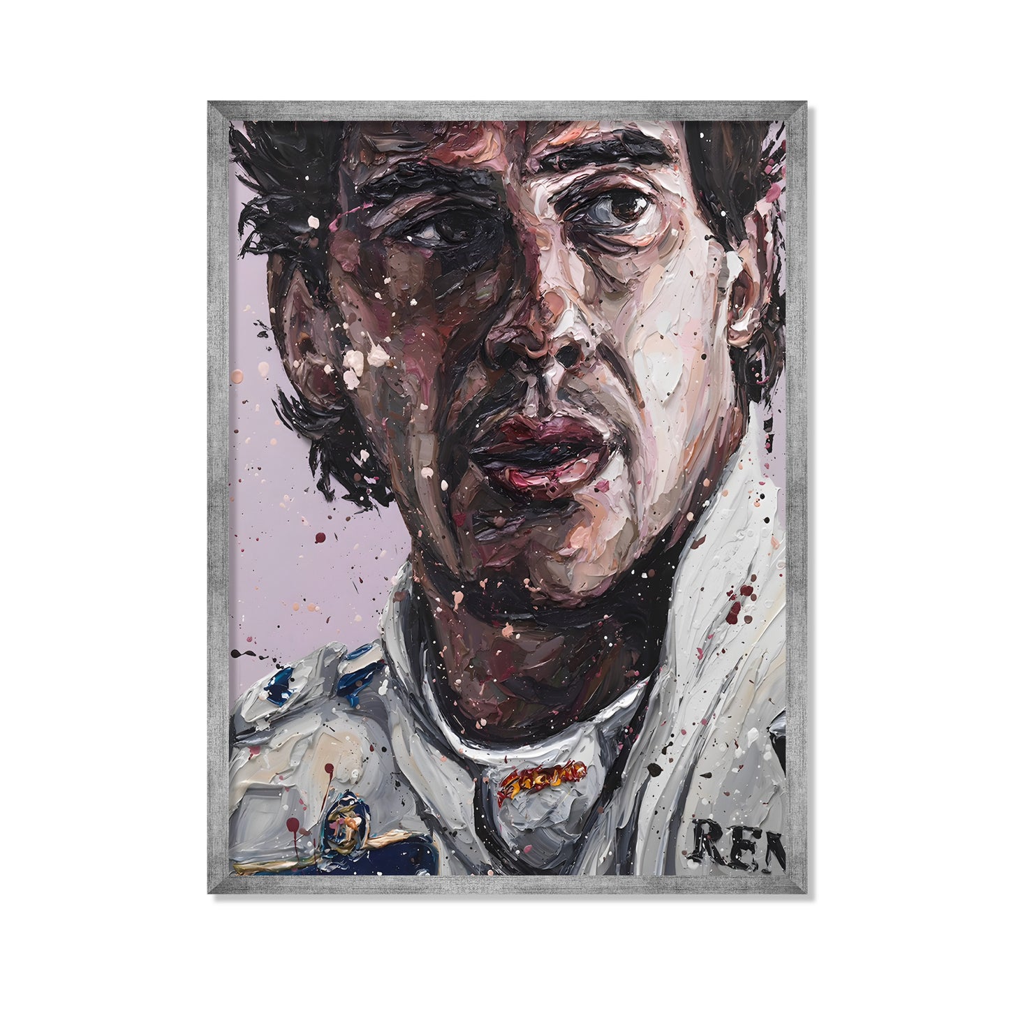 RETRATO DE AYRTON SENNA