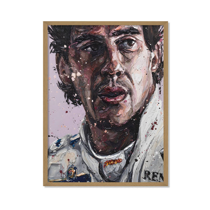 RETRATO DE AYRTON SENNA