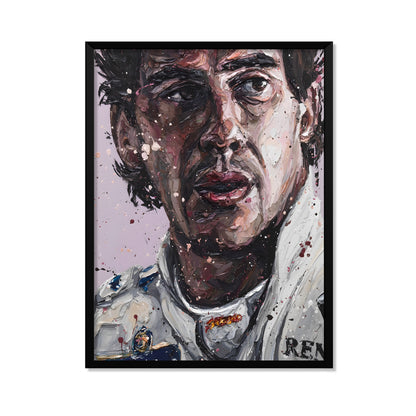 RETRATO DE AYRTON SENNA