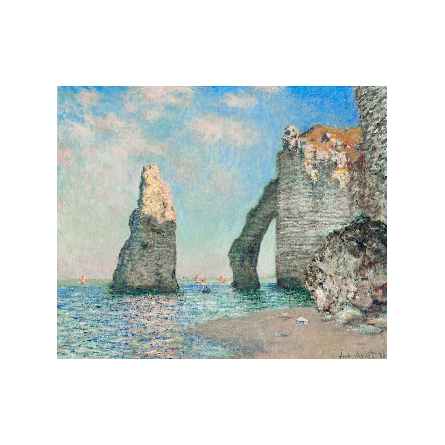 LOS ACANTILADOS DE ÉTRETAT