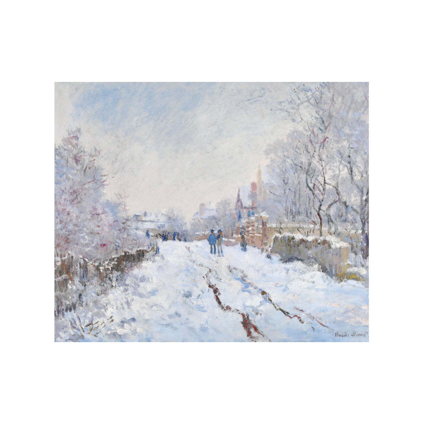 EFECTO DE NIEVE EN ARGENTEUIL