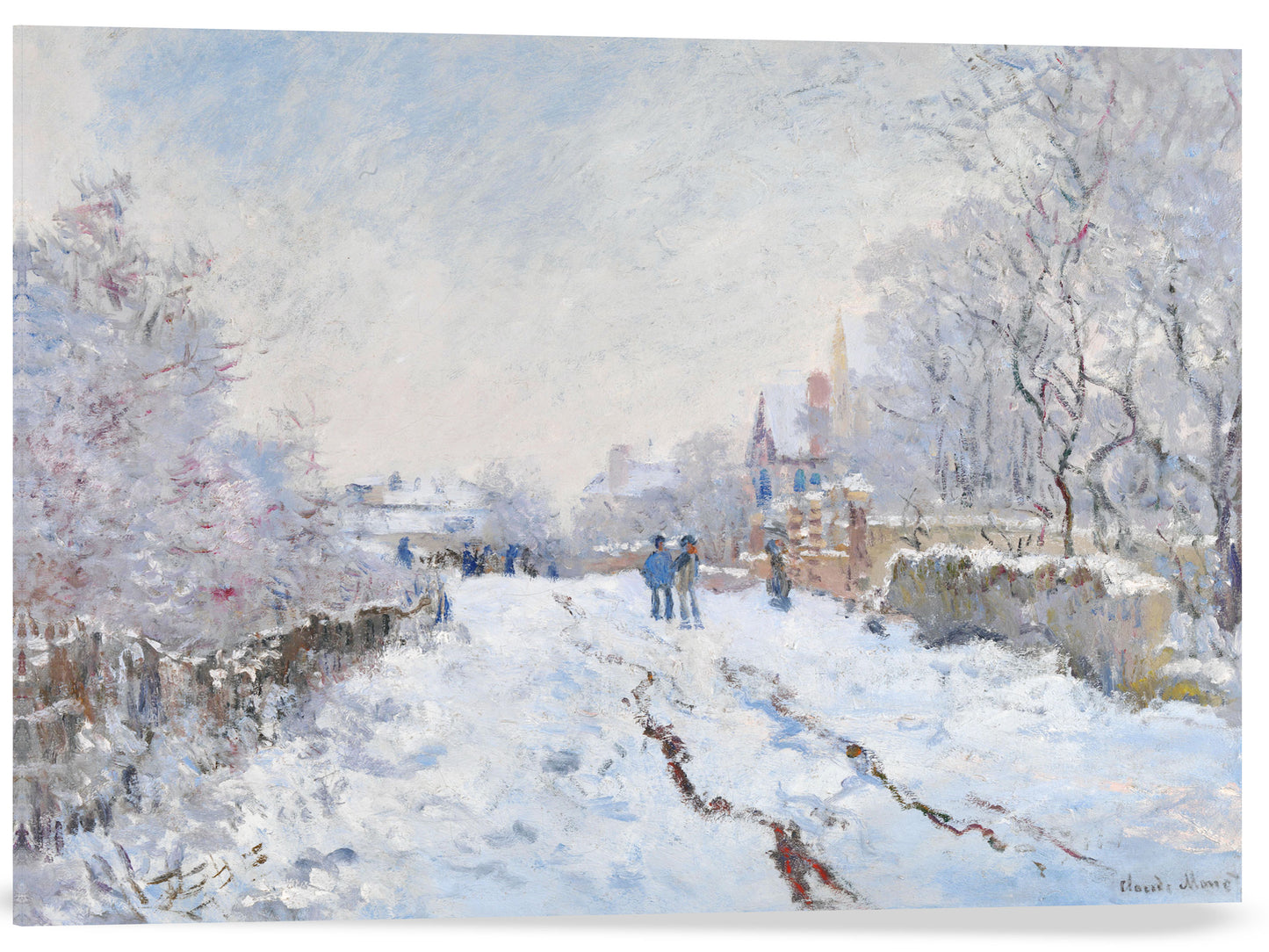 EFECTO DE NIEVE EN ARGENTEUIL