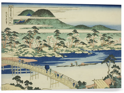 EL PUENTE TOGETSU EN ARASHIYAMA EN LA PROVINCIA DE YAMASHIRO