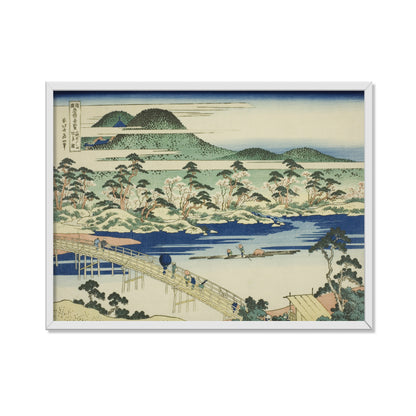EL PUENTE TOGETSU EN ARASHIYAMA EN LA PROVINCIA DE YAMASHIRO