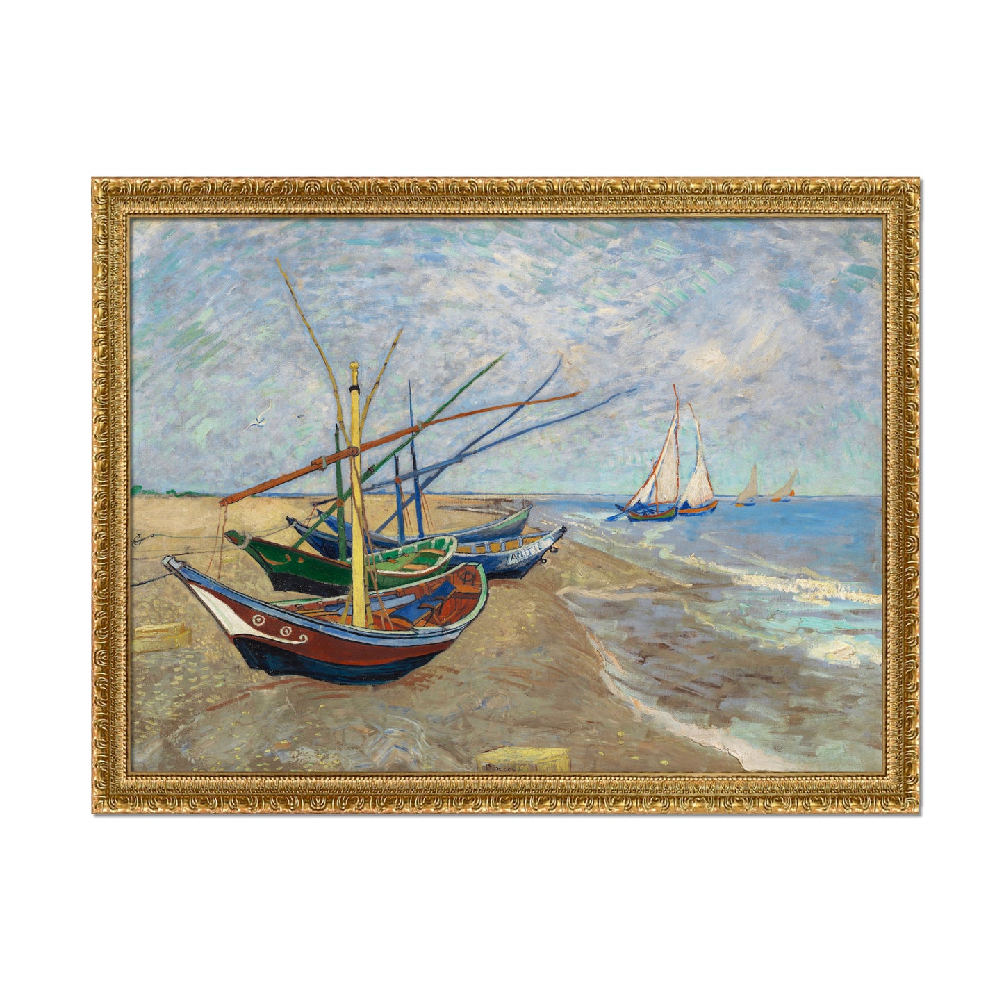 BARCOS DE PESCA EN SAINTES-MARIES