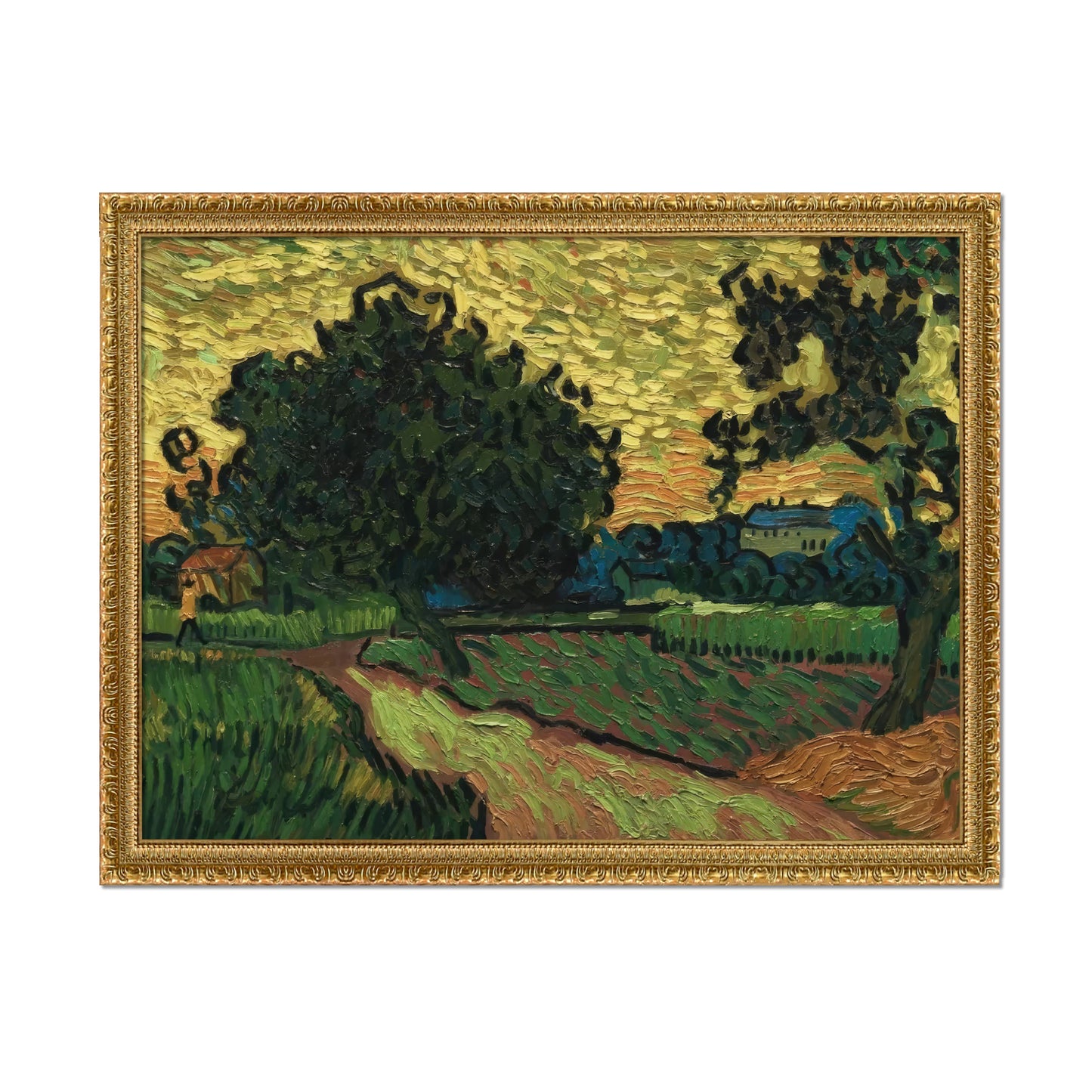 PAISAJE AL CREPÚSCULO