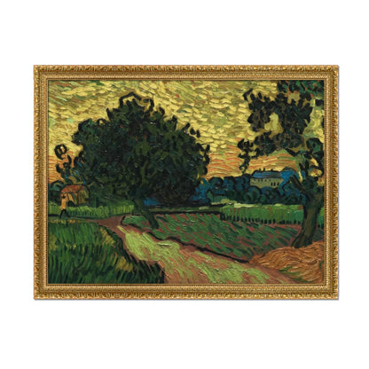 PAISAJE AL CREPÚSCULO