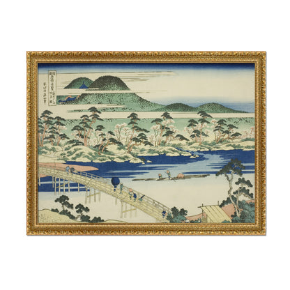 EL PUENTE TOGETSU EN ARASHIYAMA EN LA PROVINCIA DE YAMASHIRO