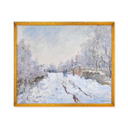 EFECTO DE NIEVE EN ARGENTEUIL