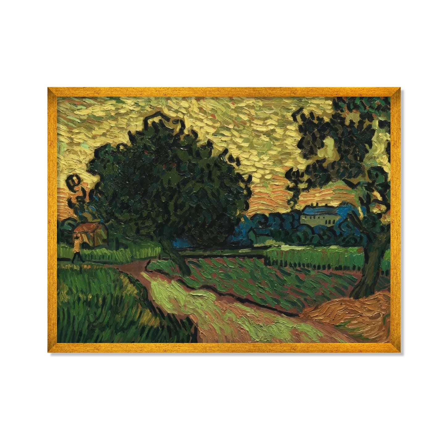 PAISAJE AL CREPÚSCULO