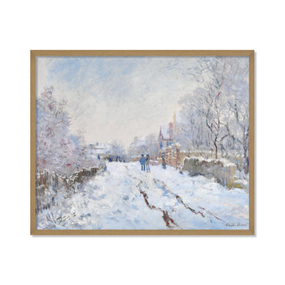 EFECTO DE NIEVE EN ARGENTEUIL