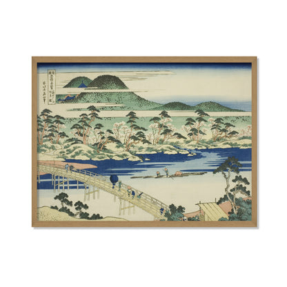 EL PUENTE TOGETSU EN ARASHIYAMA EN LA PROVINCIA DE YAMASHIRO