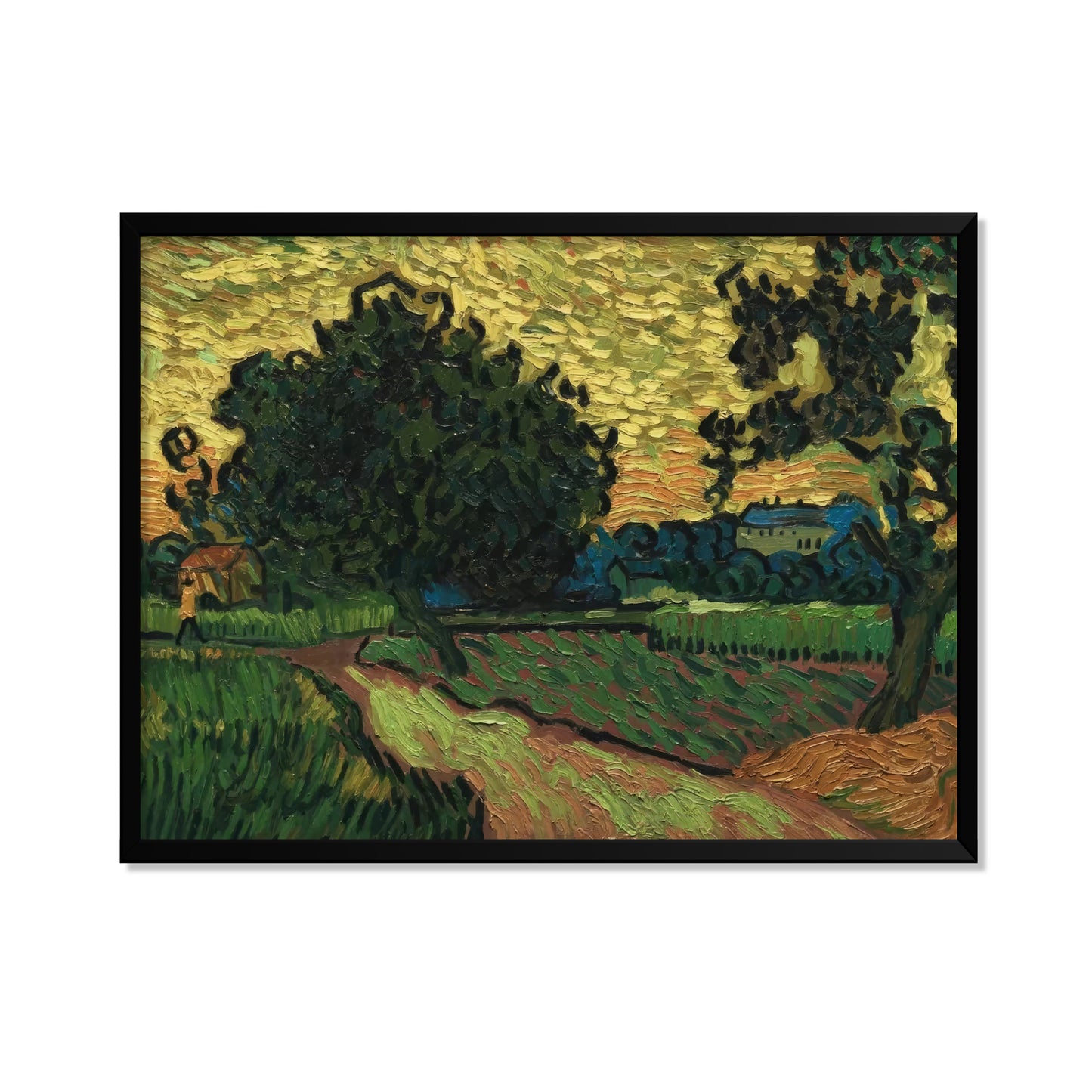 PAISAJE AL CREPÚSCULO