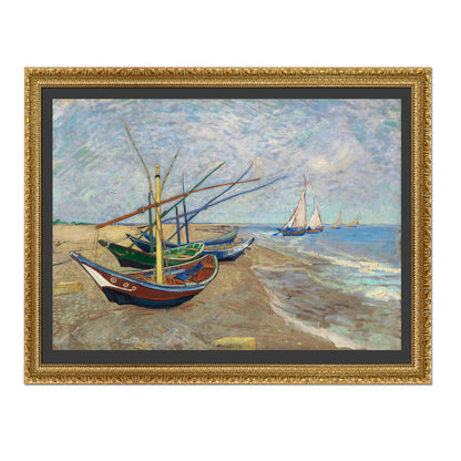 BARCOS DE PESCA EN SAINTES-MARIES