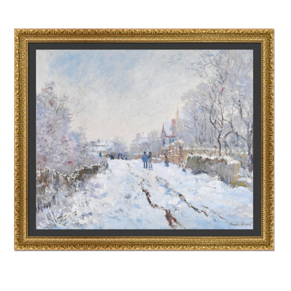 EFECTO DE NIEVE EN ARGENTEUIL