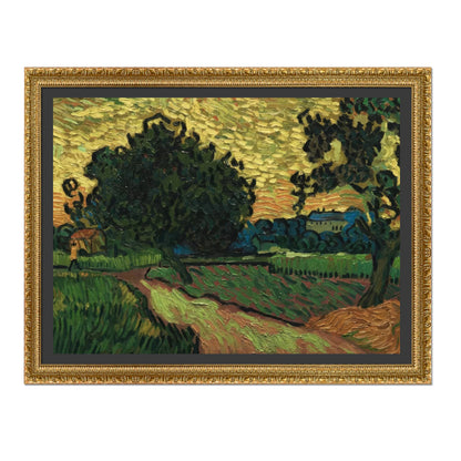 PAISAJE AL CREPÚSCULO