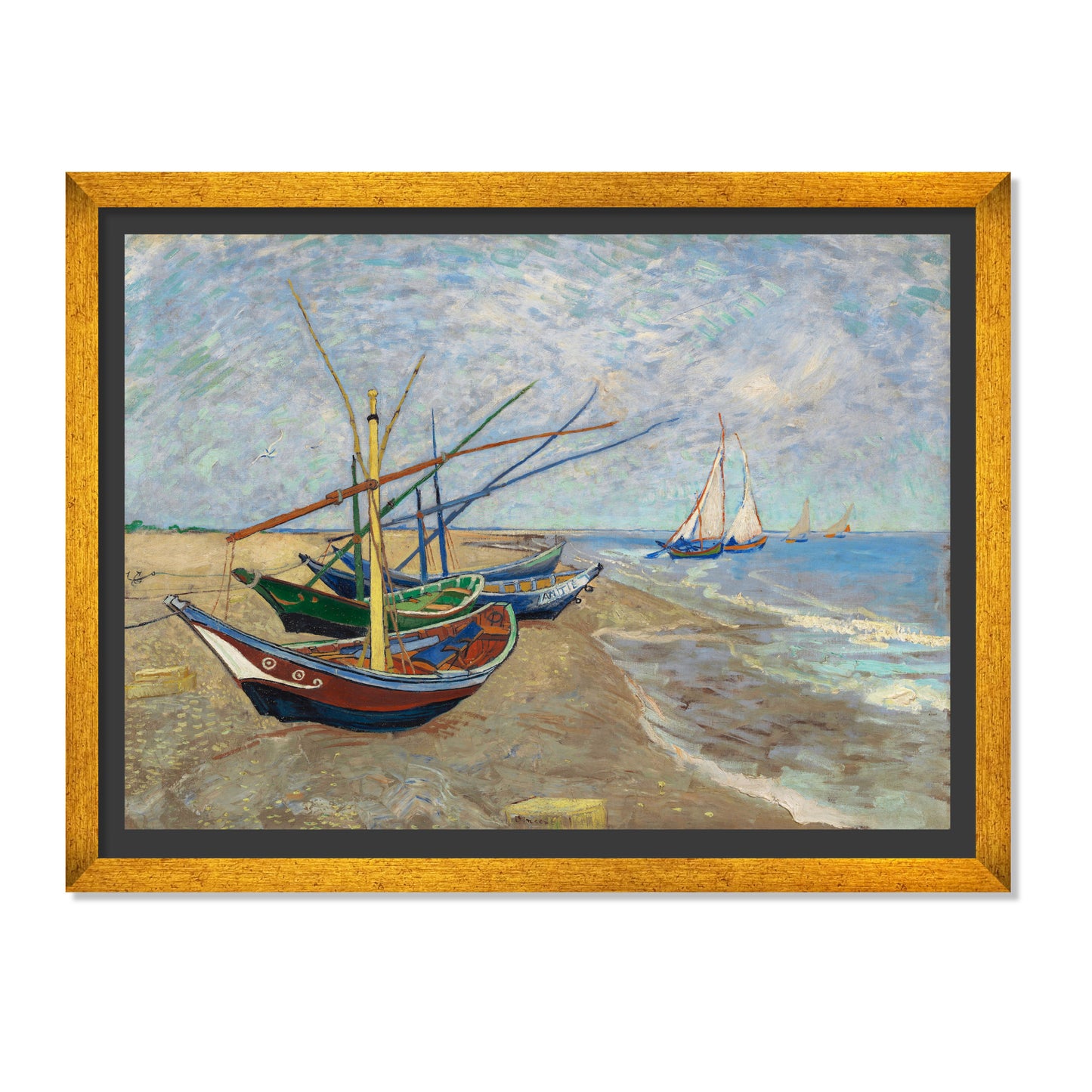 BARCOS DE PESCA EN SAINTES-MARIES