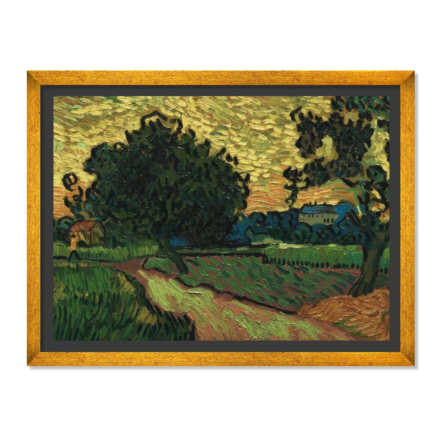 PAISAJE AL CREPÚSCULO