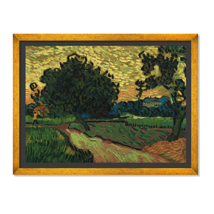 PAISAJE AL CREPÚSCULO