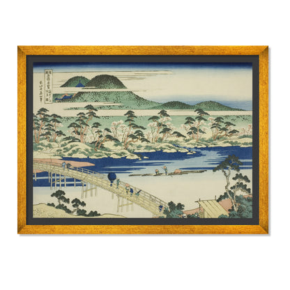 EL PUENTE TOGETSU EN ARASHIYAMA EN LA PROVINCIA DE YAMASHIRO