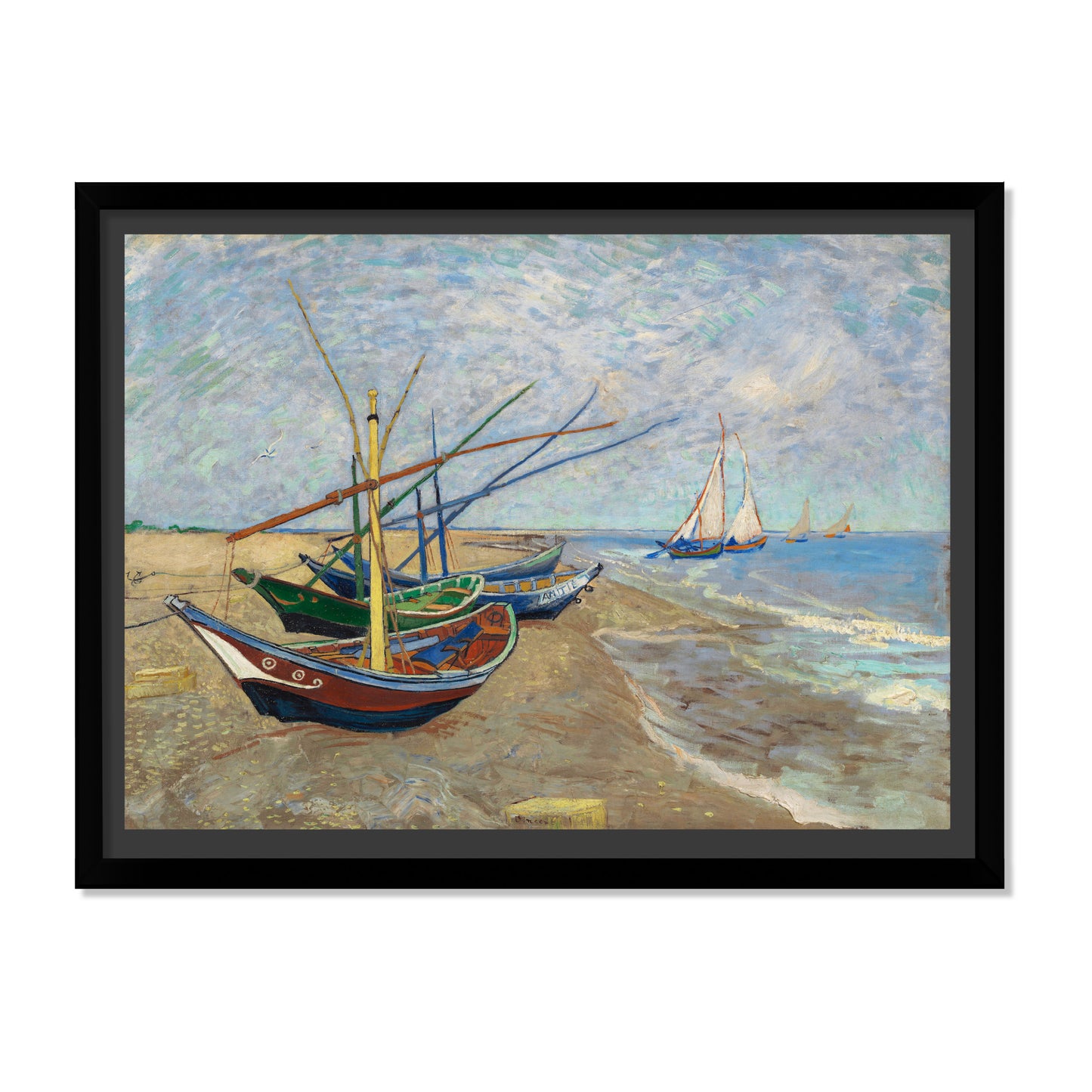 BARCOS DE PESCA EN SAINTES-MARIES