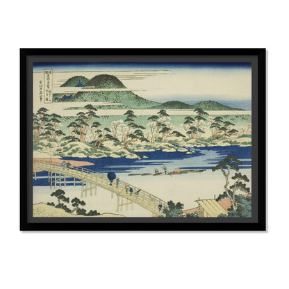 EL PUENTE TOGETSU EN ARASHIYAMA EN LA PROVINCIA DE YAMASHIRO