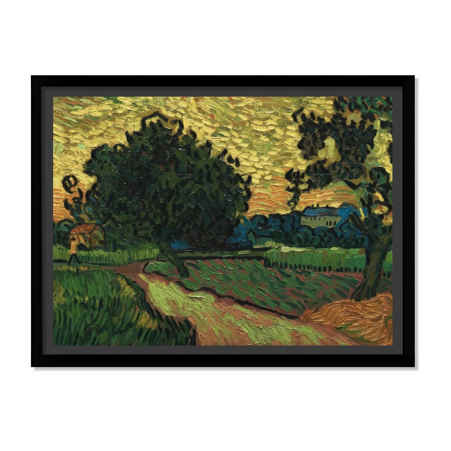 PAISAJE AL CREPÚSCULO