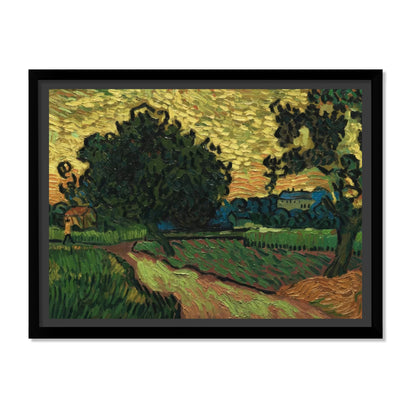 PAISAJE AL CREPÚSCULO