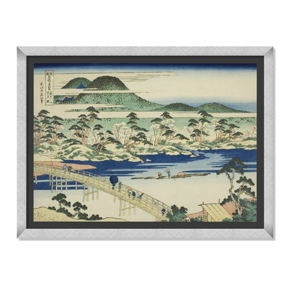 EL PUENTE TOGETSU EN ARASHIYAMA EN LA PROVINCIA DE YAMASHIRO