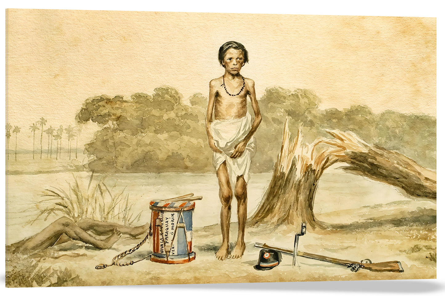 EL DESAMPARO DE UN NIÑO PARAGUAYO